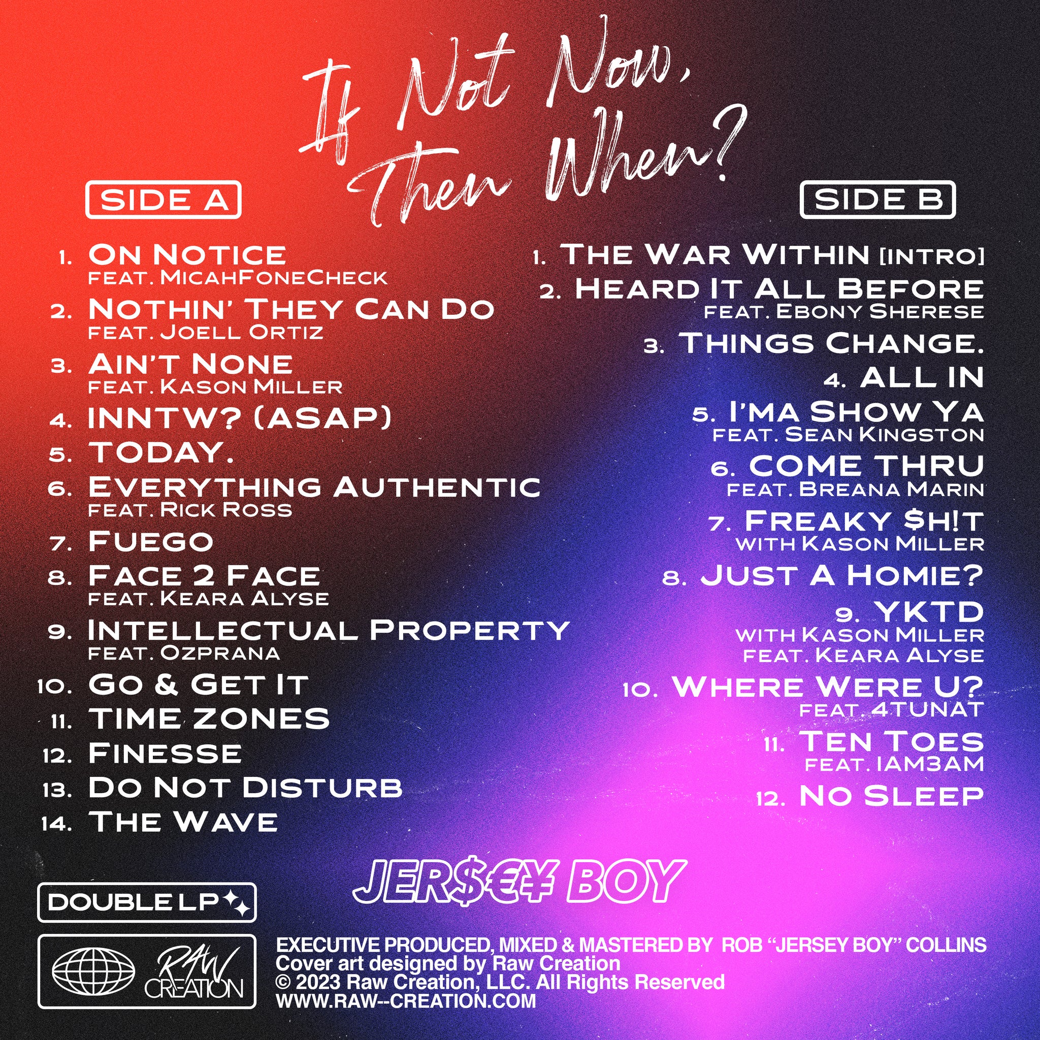 If Not Now, Then When? - Double Album