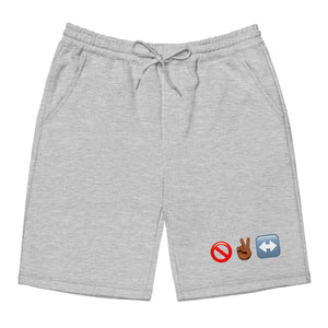No Two Ways Emoji Men's Sweat Shorts